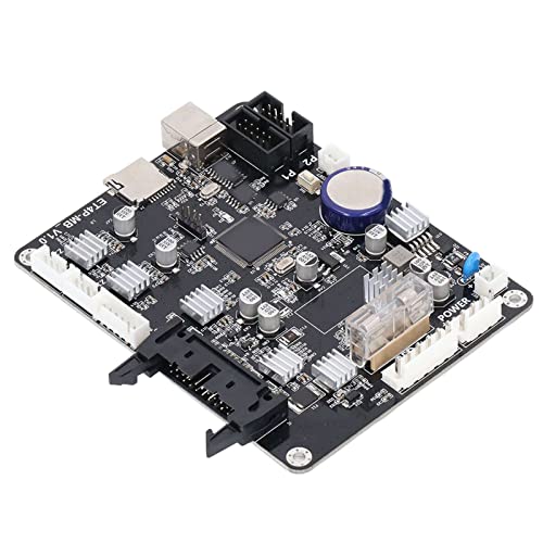 Silent 3D Printer Motherboard with 100K NTC RTD Sensor - Circuit Protection & Heat Dissipation - 8-35V Input Low Resonance for Automation Equipment | Perfect for DIY 3D Printing Projects & Industrial Automation Systems