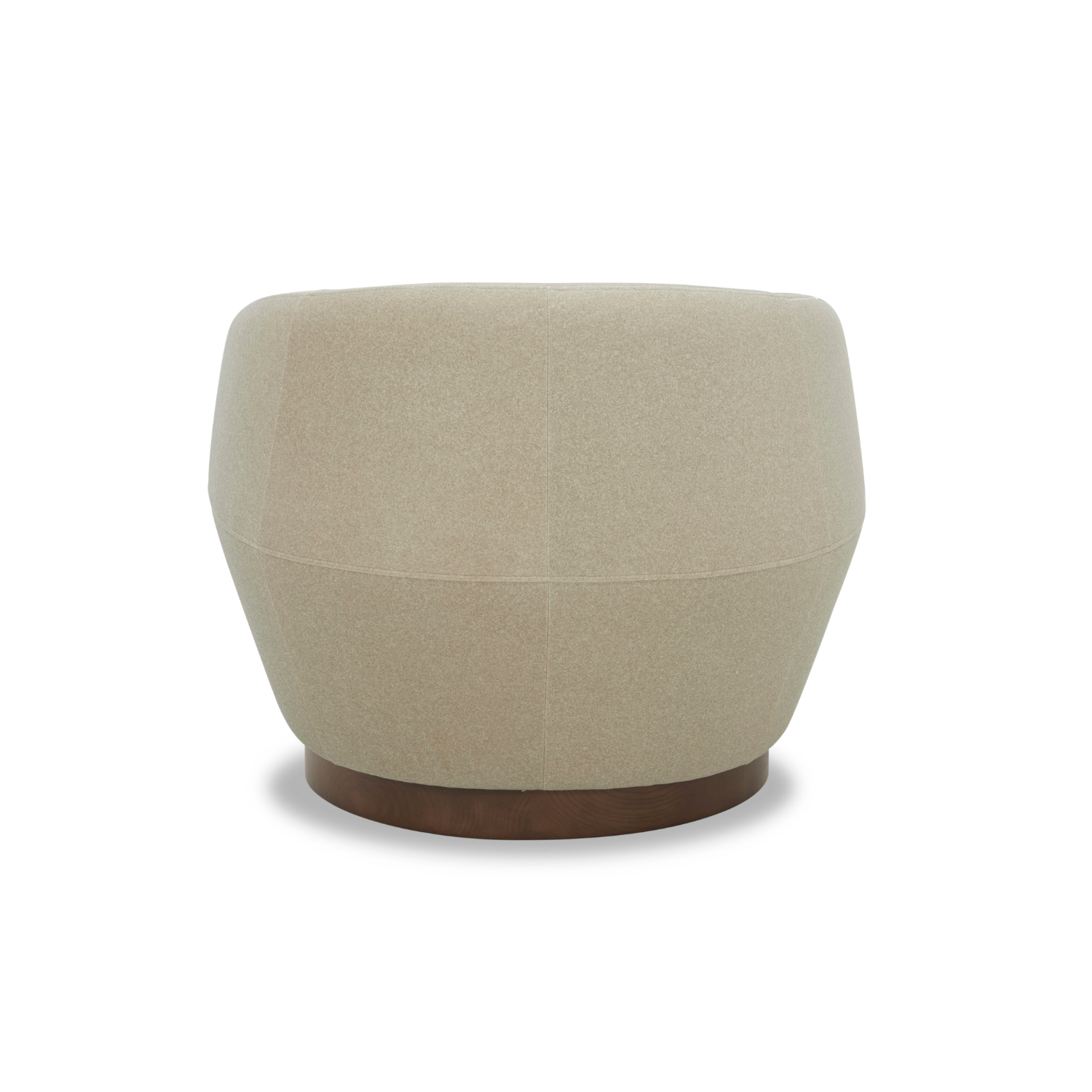 Modern Swivel Lounge Chair with Sand Matte Velvet Upholstery - 360° Rotating Accent Chair for Living Room, Bedroom, or Office Relaxation
