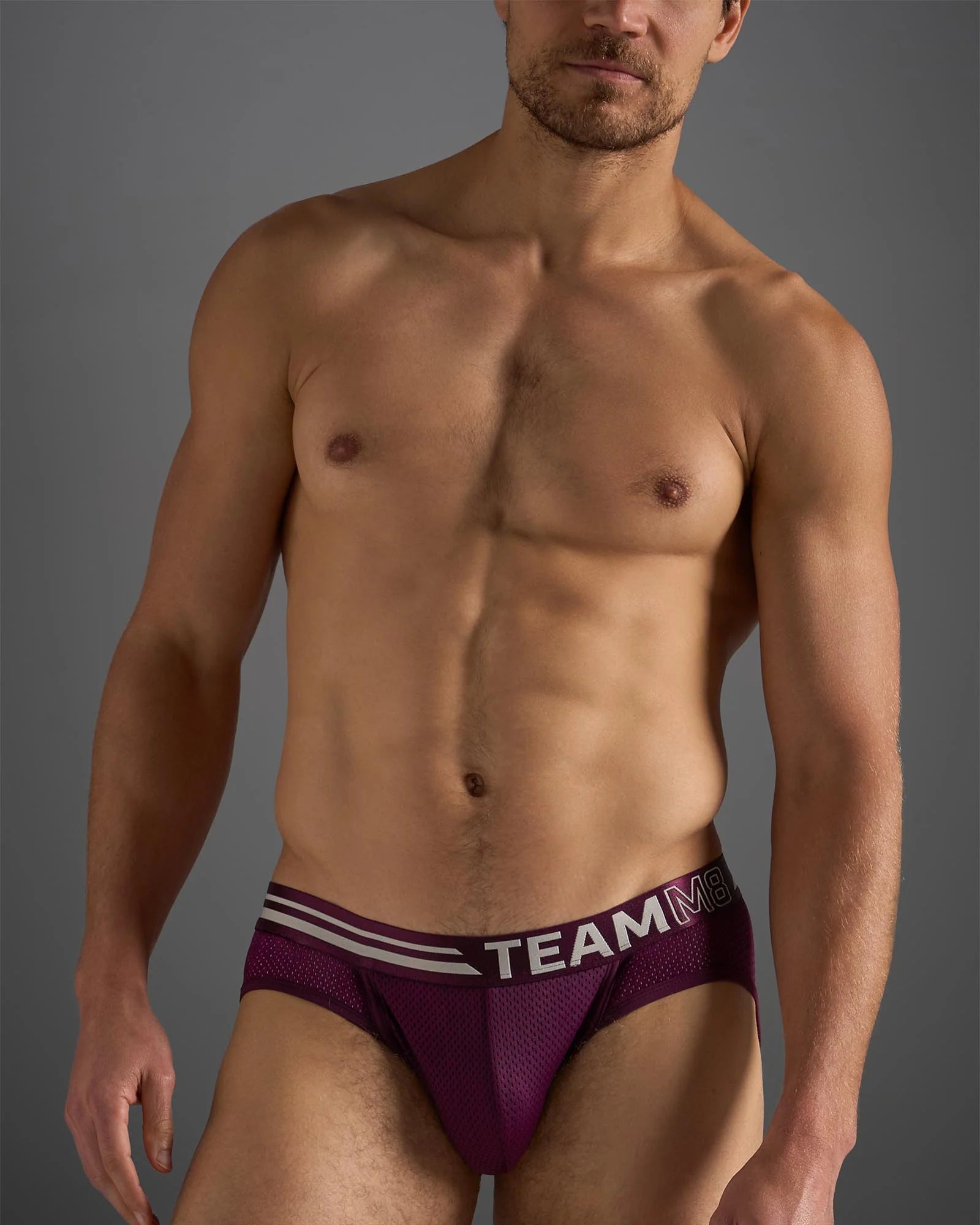 Teamm8 Racer Mesh Jockstrap for Men - Breathable Athletic Support Underwear - Perfect for Running, Gym Workouts & Sports Activities