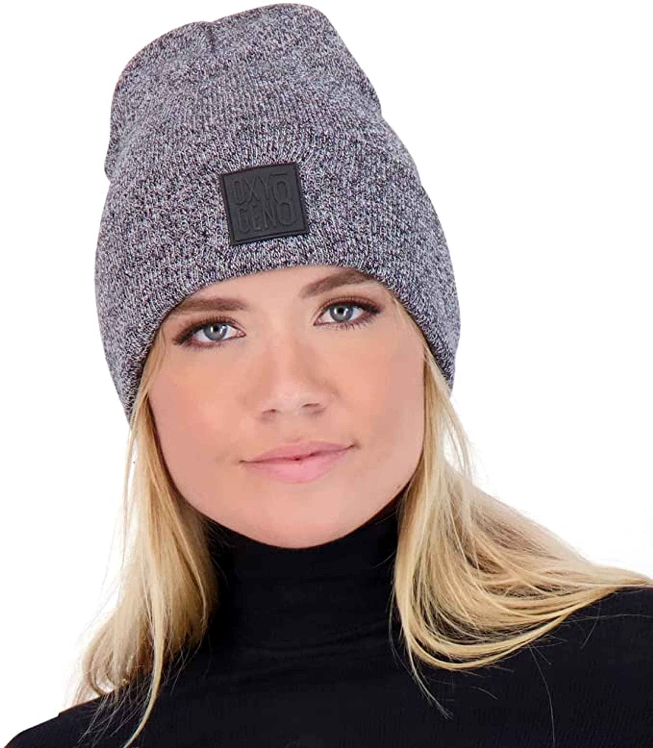 Soft & Stretchy Unisex Beanie Hats - Warm Knit Winter Skull Cap for Men & Women | Perfect for Skiing, Snowboarding & Cold Weather Activities