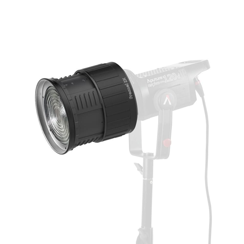 Aputure Fresnel 2X LED Light Modifier - Professional Lighting for Photography & Videography | Perfect for Studio, Portrait, and Product Shoots