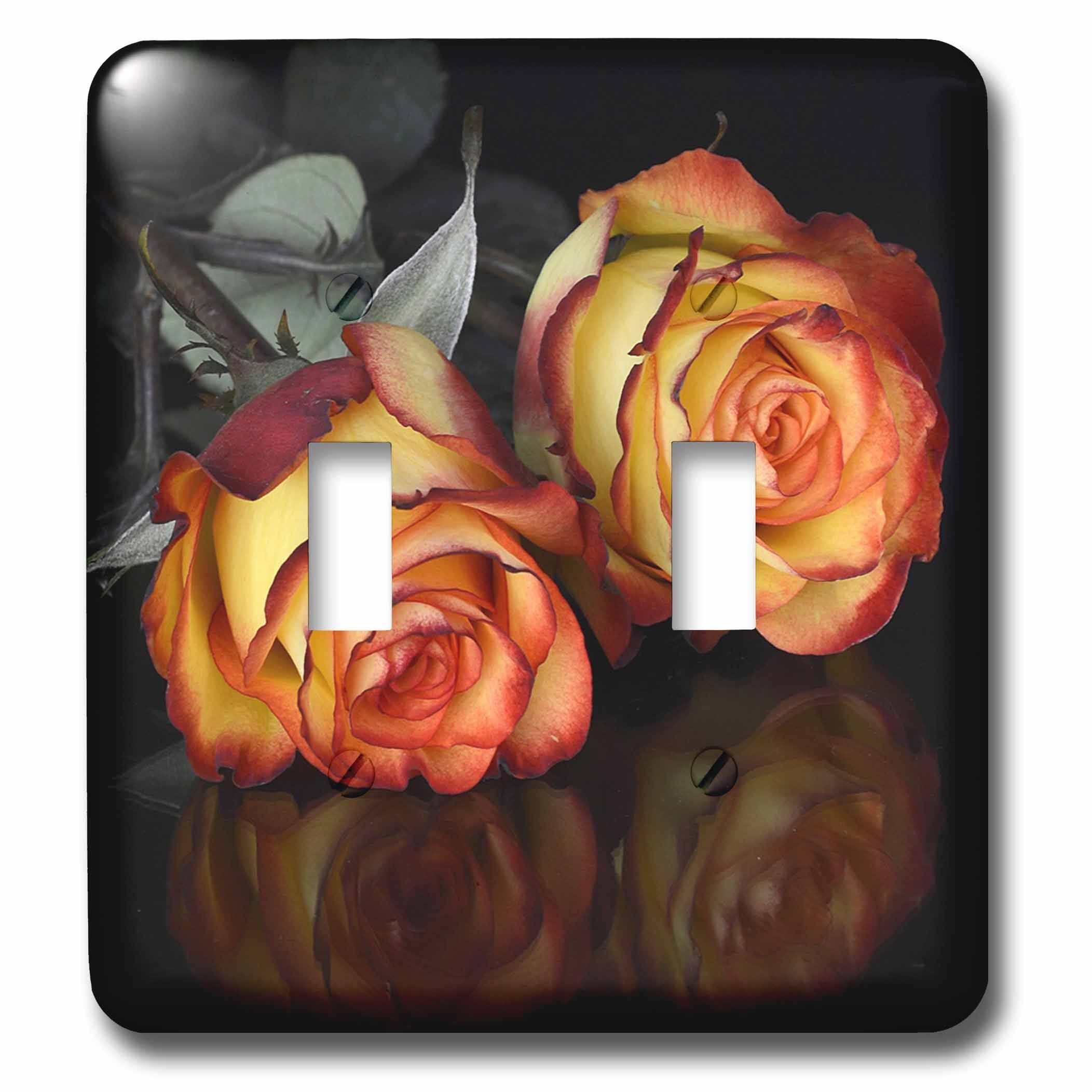 3D Rose Light Switch Cover - Decorative for Home Decor