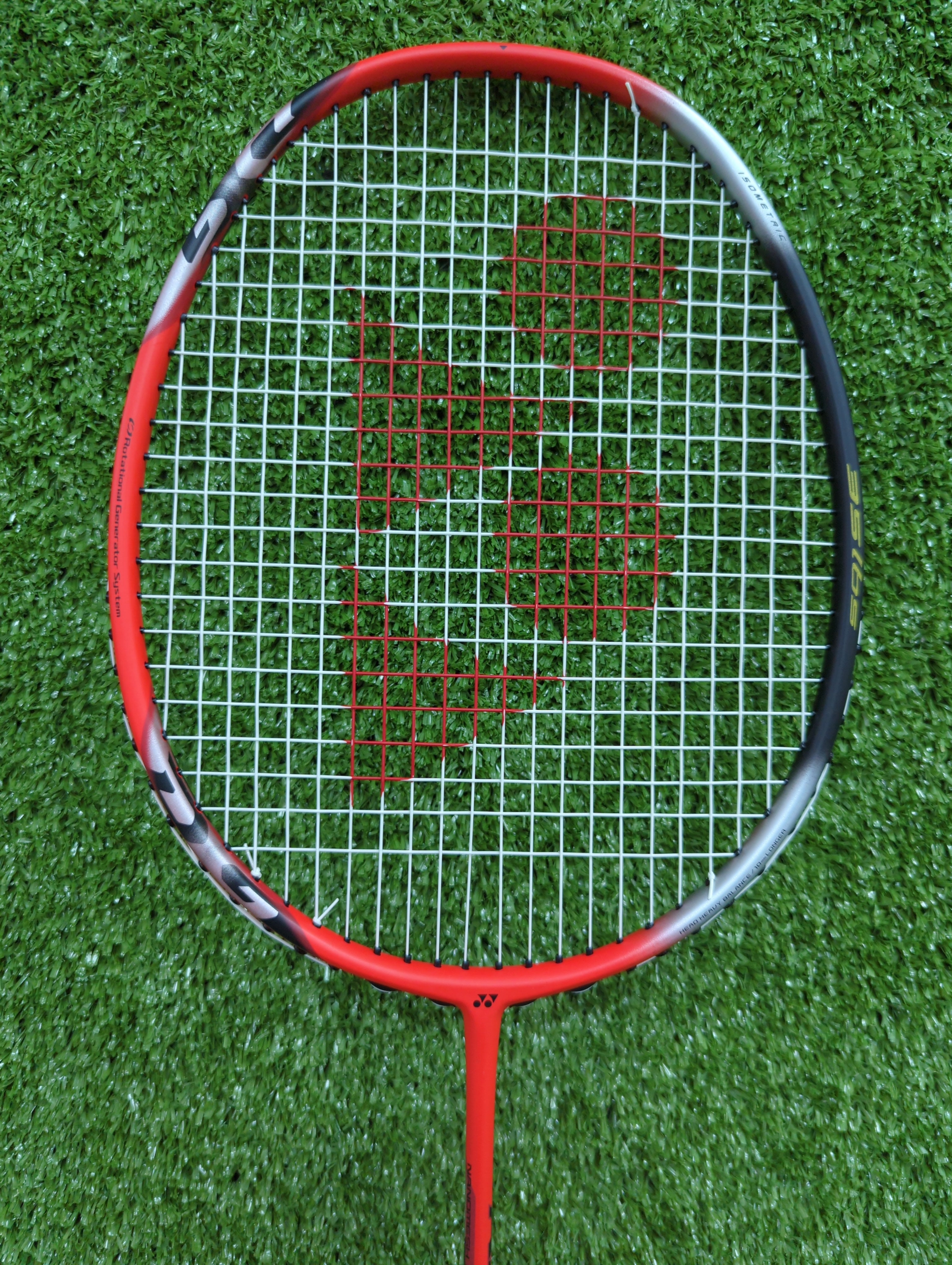 Yonex Astrox 3DG Red/Black Badminton Racket - Prestrung with High Tension for Professional Players | Made in Taiwan | Perfect for Tournaments & Training Sessions