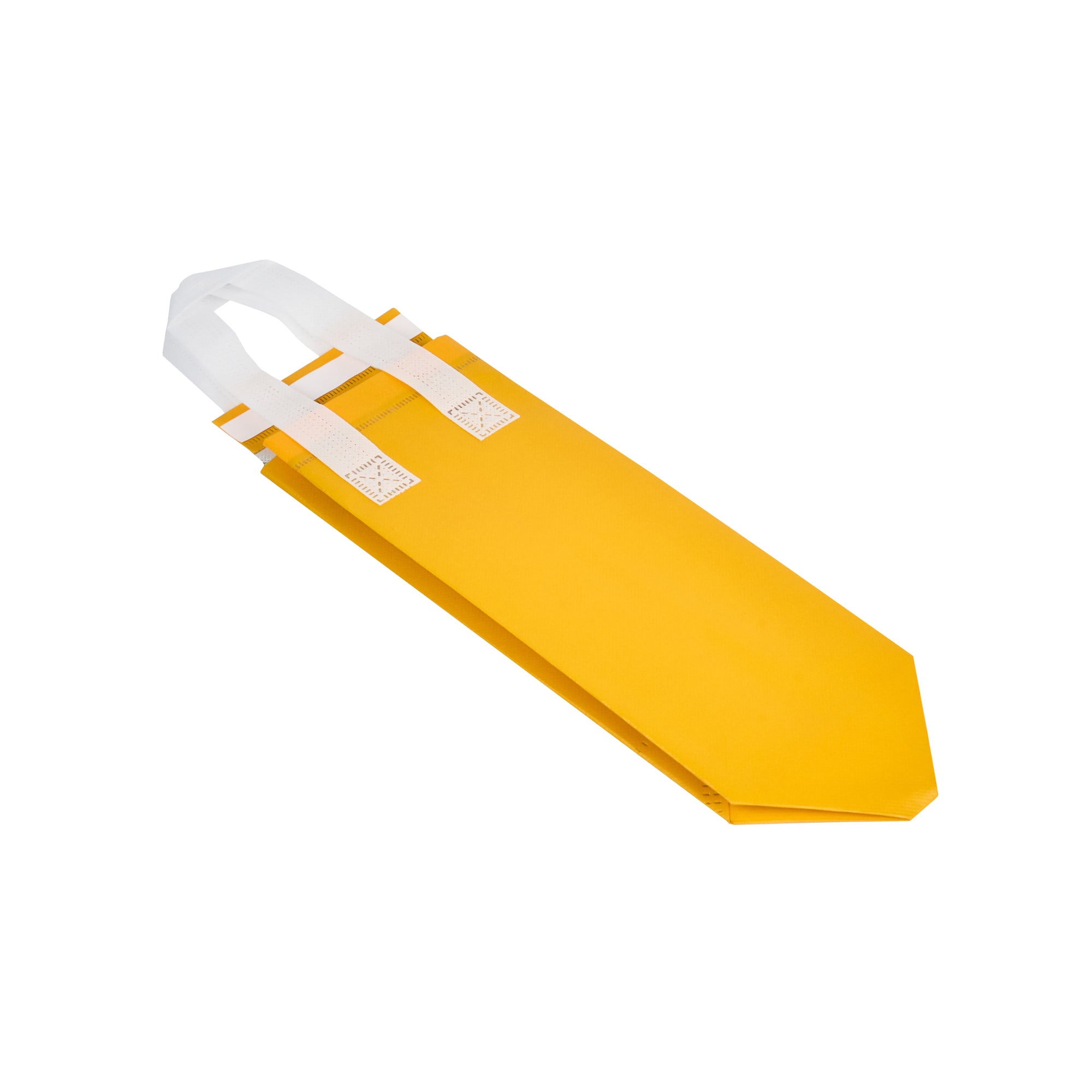 Yellow Insulated Take Out Bag - Tamper Evident Food Delivery Bags (4.75
