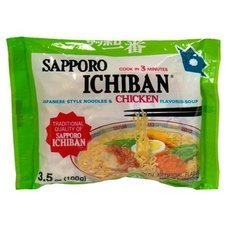 Sapporo Ichiban Japanese Style Chicken Ramen Noodles Soup - 48 Pack (3.5oz Each) | Authentic Japanese Flavor | Quick & Easy Meal for Lunch, Dinner or Snack
