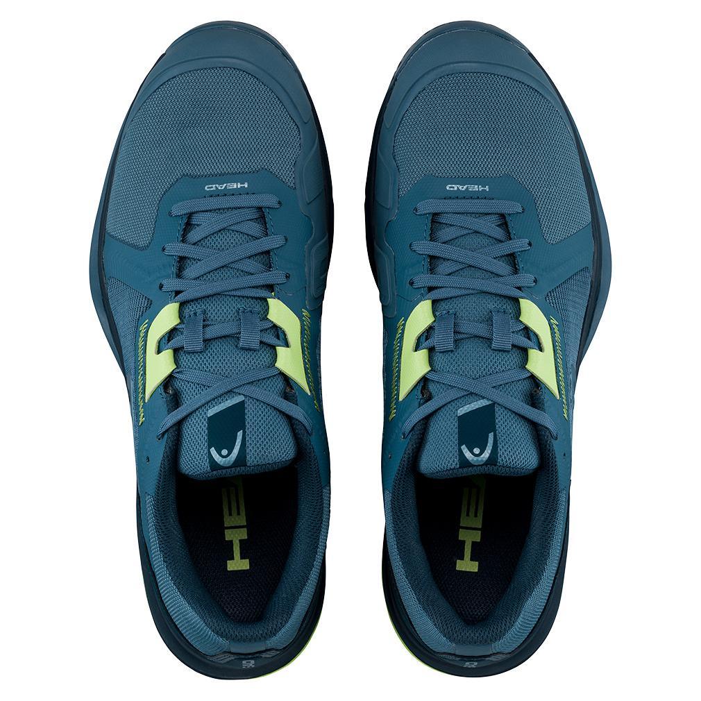 Men's Sprint Team 3.5 Tennis Shoes - Bluestone & Light Green | Lightweight Athletic Shoes for Tennis, Running & Gym Workouts