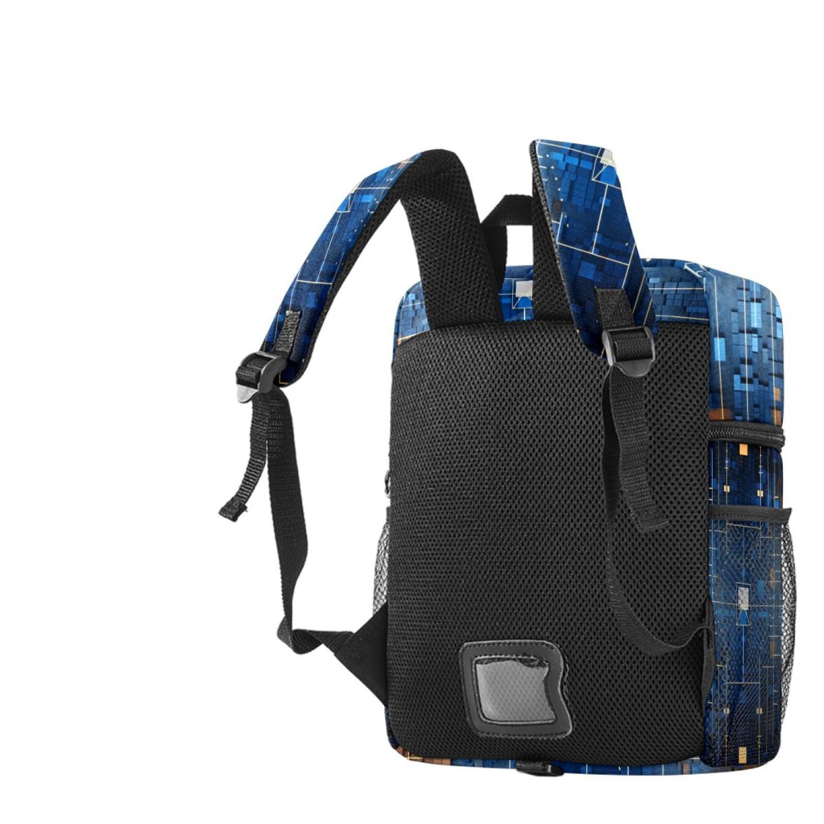 Men's & Women's Travel Backpack - Durable Basketball Court Design Backpack for Hiking, Gym & Daily Use