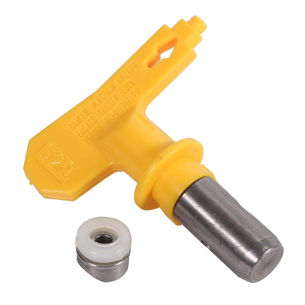 Ymiko Reversible Airless Sprayer Tip Nozzle - Compatible with Airless Paint Spray Guns - Home & Garden Painting Tool Accessories (529) - Perfect for Interior Walls, Furniture Refinishing, and DIY Projects