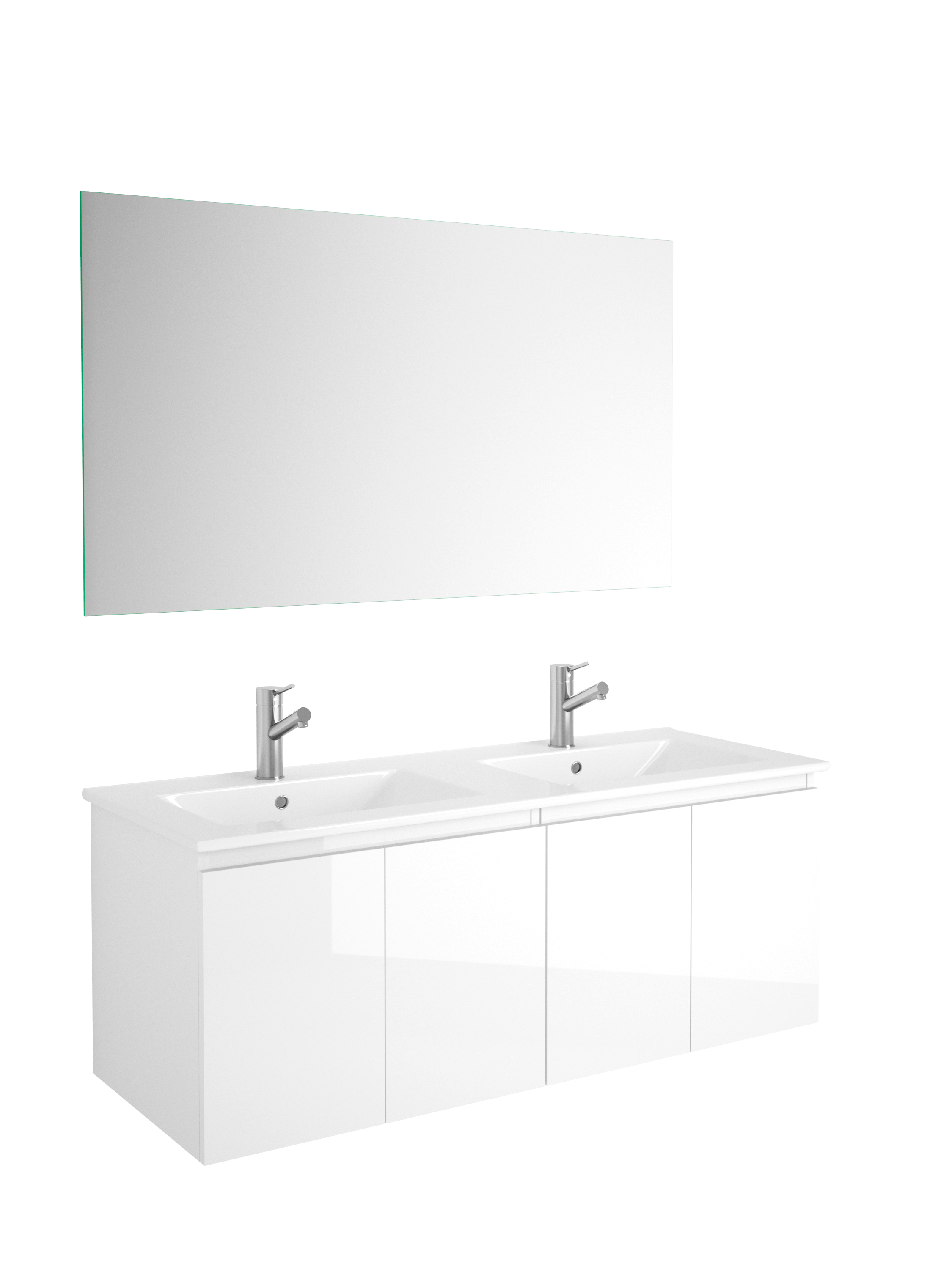 Malibu 36 Inch Bathroom Vanity Set with Ceramic Sink - Modern White Bathroom Storage Cabinet with Soft Close Drawers for Master Bath, Guest Bath & Powder Room