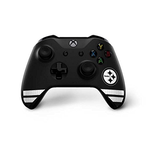 Officially Licensed NFL Pittsburgh Steelers Shutout Design Gaming Skin Decal for Xbox One X Controller - Perfect for Gaming Enthusiasts & Sports Fans