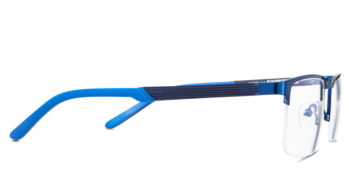 Colson Men's Prescription Eyeglasses - Lightweight Comfortable Glasses for Reading & Computer Use - Perfect for Office, Driving & Daily Wear