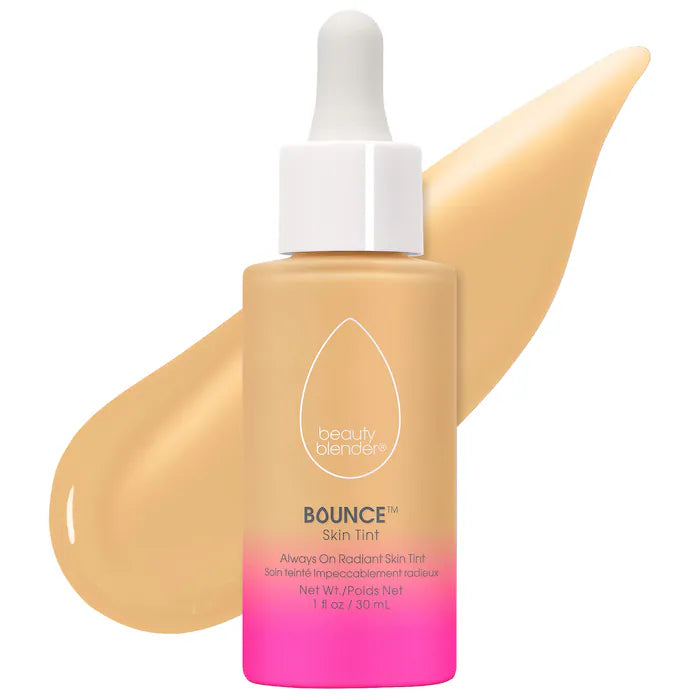 Beautyblender Bounce™ 12-Hour Always On Radiant Skin Tint Serum with Color - Lightweight Foundation for Flawless, Long-Lasting Coverage - Perfect for Daily Wear & Special Occasions