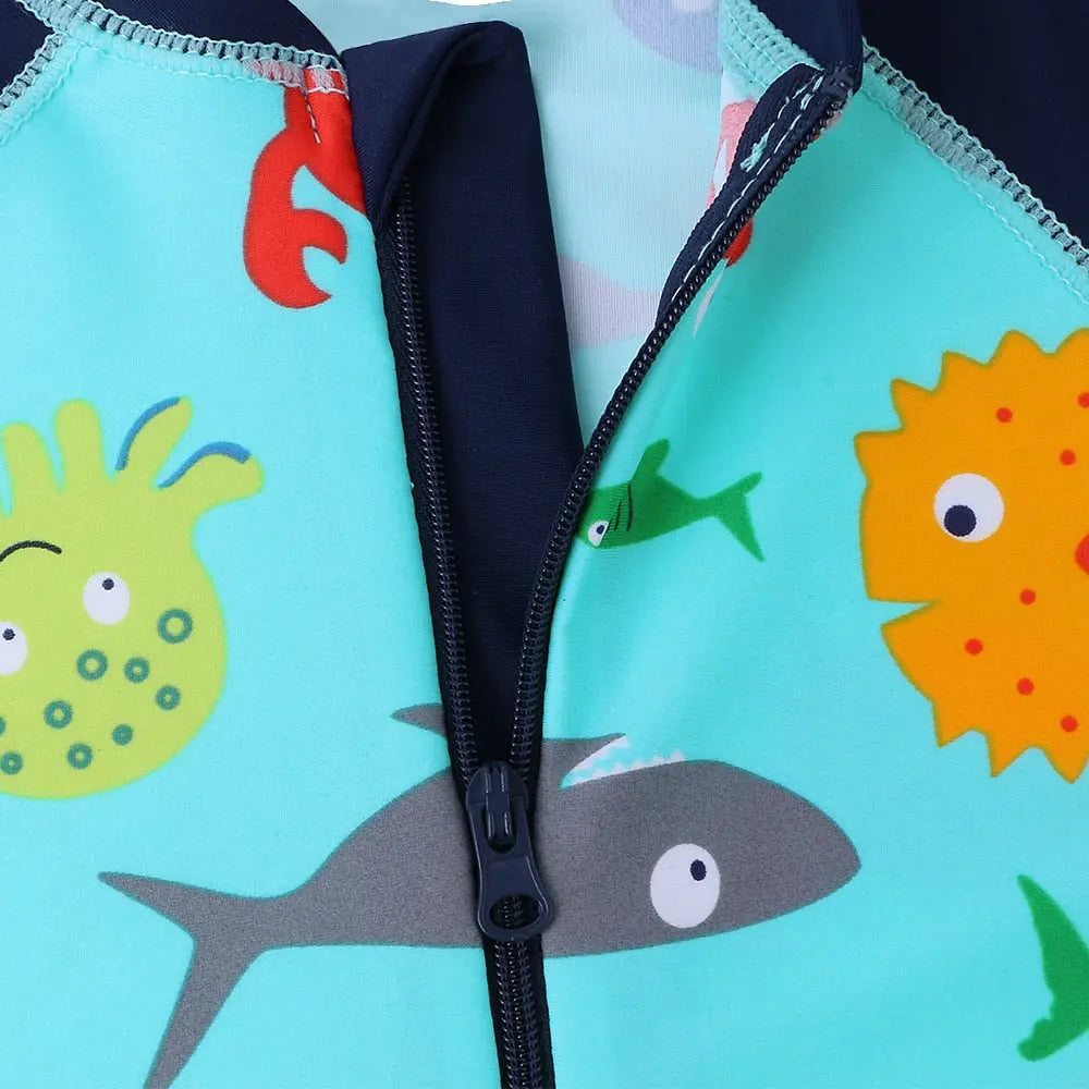 Dinosaur Swimsuits for Boys 0-6 Years | Kids' Swimwear for Beach & Pool Play