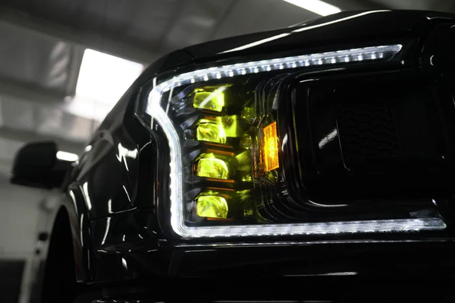 2018-2020 Ford F150 OLM Infinite Series Bi-Beam LED Headlights - Upgrade Your Truck's Lighting for Night Driving & Off-Road Adventures