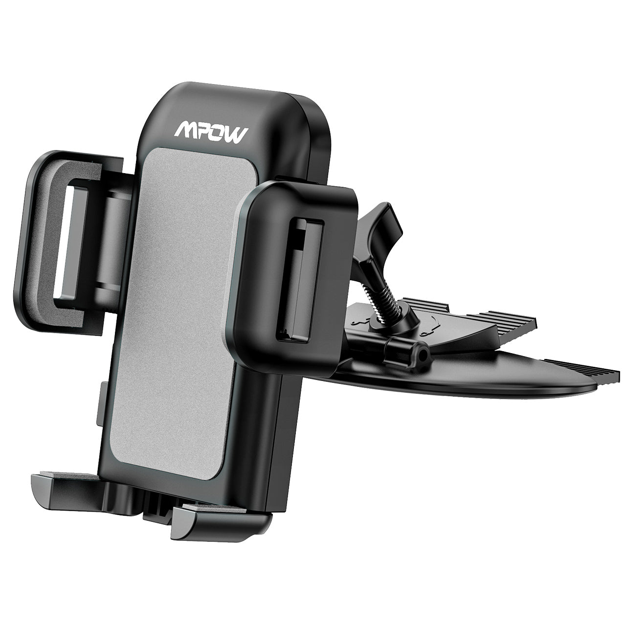 Mpow 051BH CD Slot Car Mount Holder - Universal Phone Car Mount for iPhone, Samsung, Smartphones - Hands-Free Driving, GPS Navigation, Safe & Secure CD Slot Car Phone Mount for Road Trips & Commuting