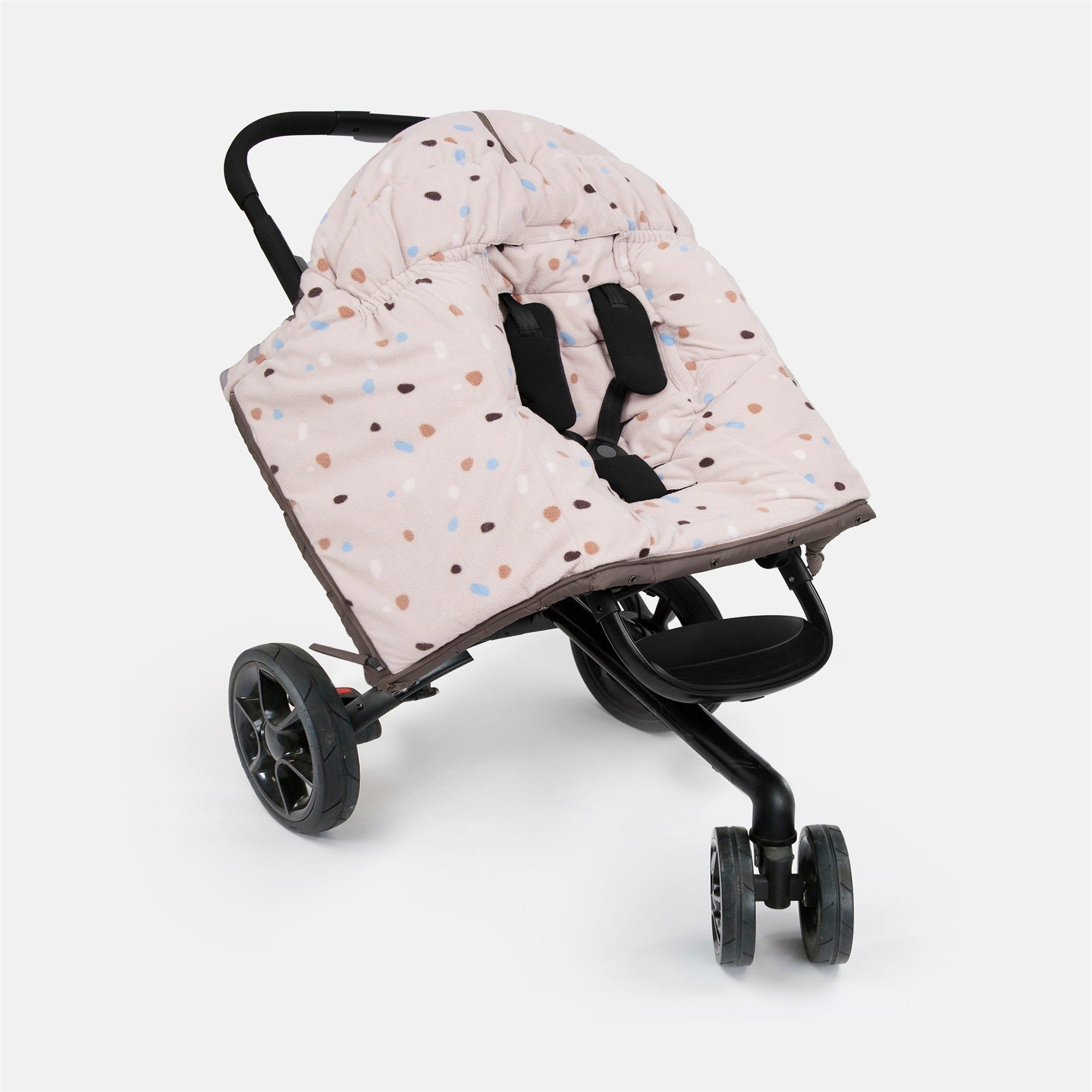 7AM Enfant Evolution 212 Baby Blanket - Soft & Warm Ash Gray - Perfect for Strollers, Car Seats & Nursery Comfort