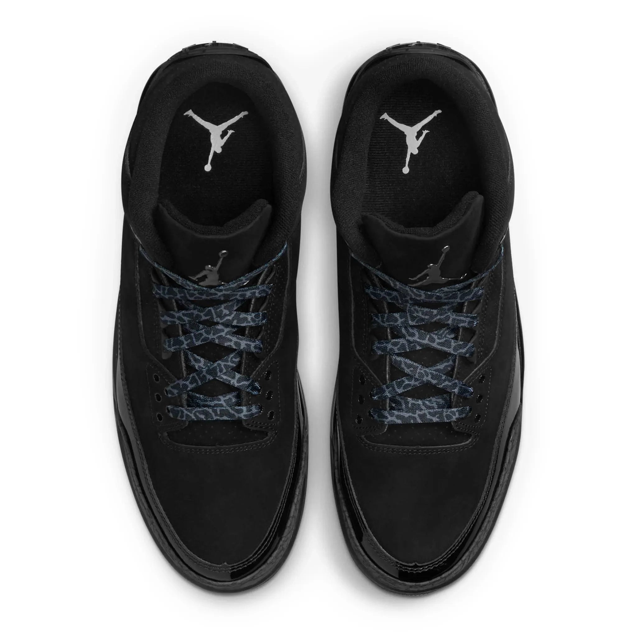 Air Jordan 3 Retro Black Cat Sneakers (2025) - Men's Basketball Shoes for Streetwear & Casual Style