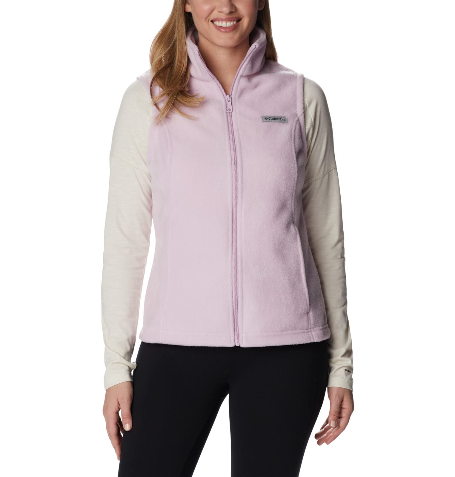 Columbia Women's Benton Springs Fleece Vest - Lightweight, Warm & Water-Resistant for Outdoor Activities, Hiking & Casual Wear