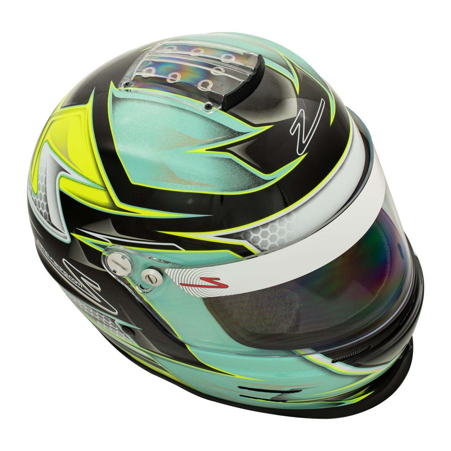 Zamp RZ 42Y C3 Youth Snell CMR2016 Certified Graphic Racing Helmet - Lightweight & Safe for Karting, Motocross & Junior Motorsports