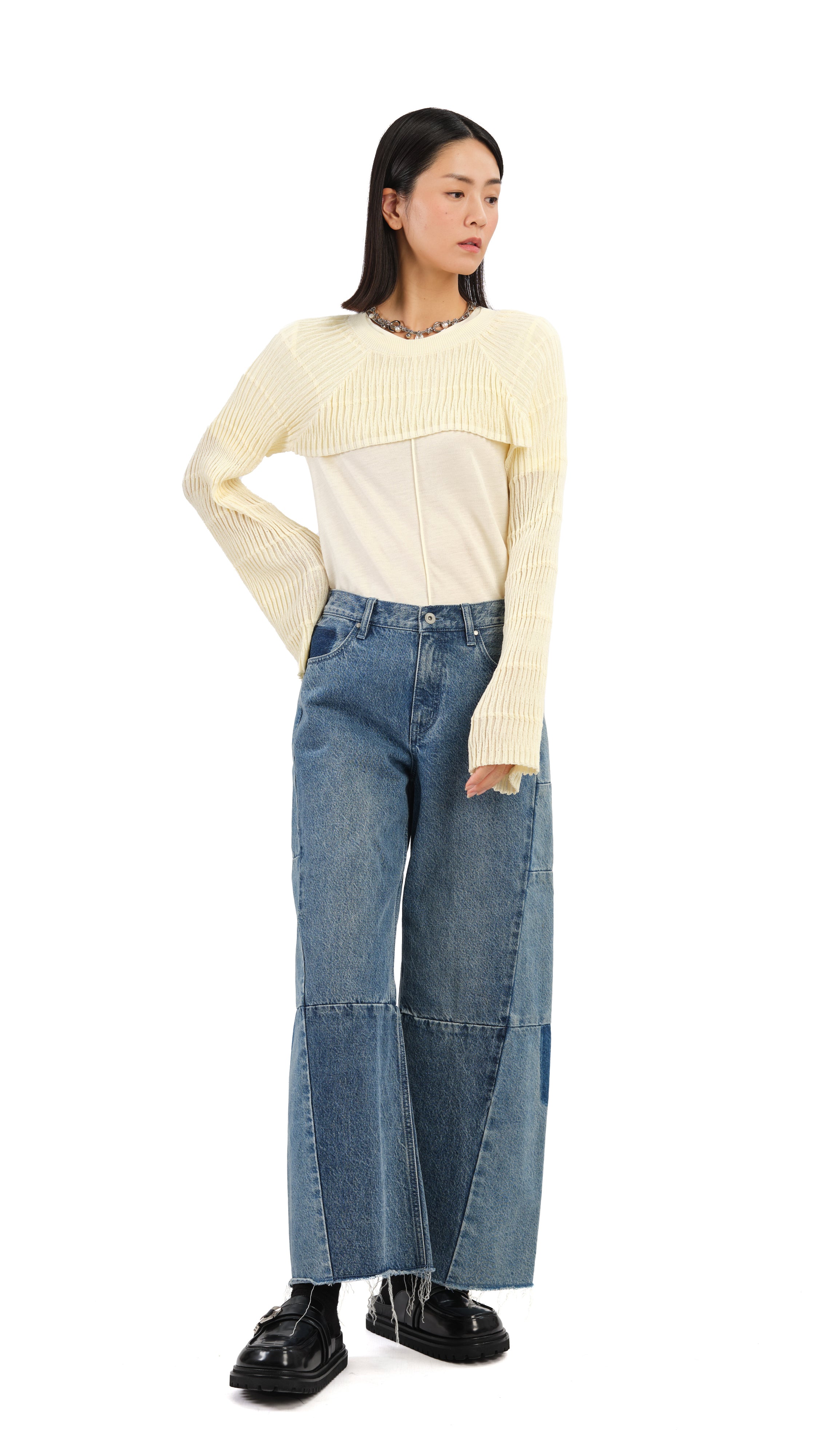 Stylish Cropped Sweater for Women - Trendy Knit Pullover for Casual Outfits & Layering | Perfect for Fall, Winter & Spring Fashion