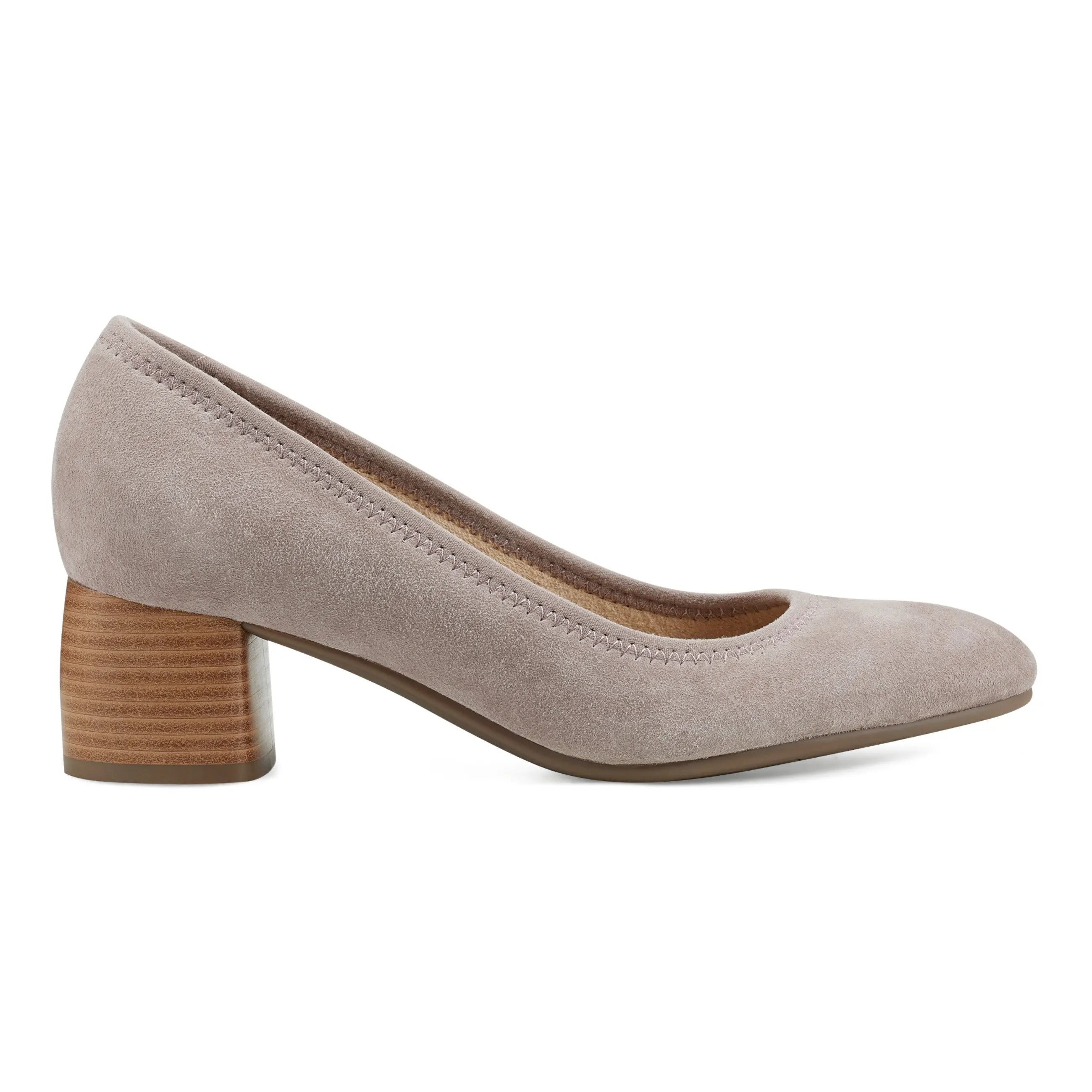 Rellia Women's Slip-On Almond Toe Ballet Flats - Comfortable Dress Shoes for Work, Office & Formal Occasions