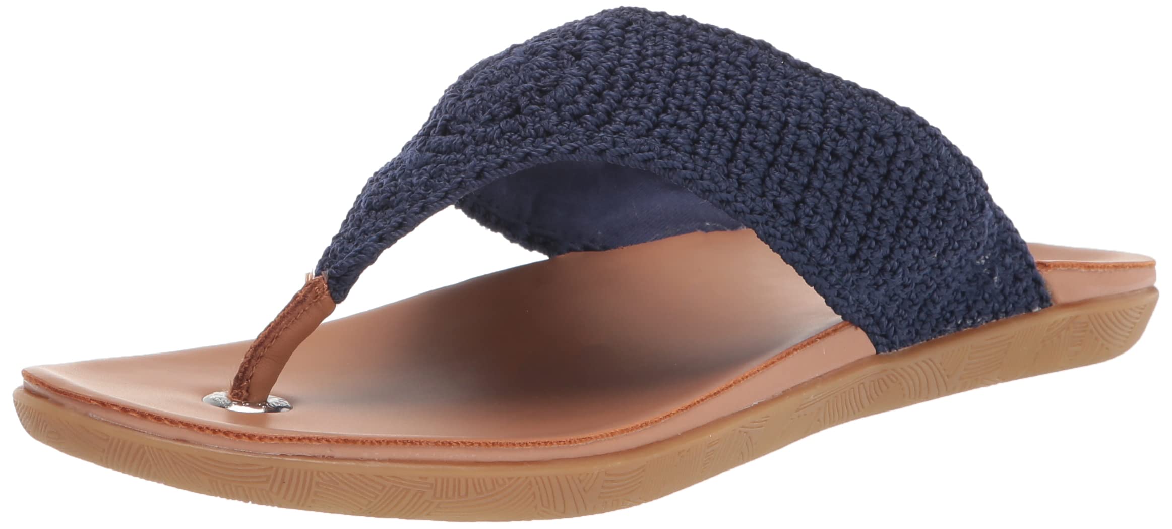 The Sak Shana Crochet Slip-On Thong Sandals for Women - Comfortable Boho Beach & Casual Summer Shoes