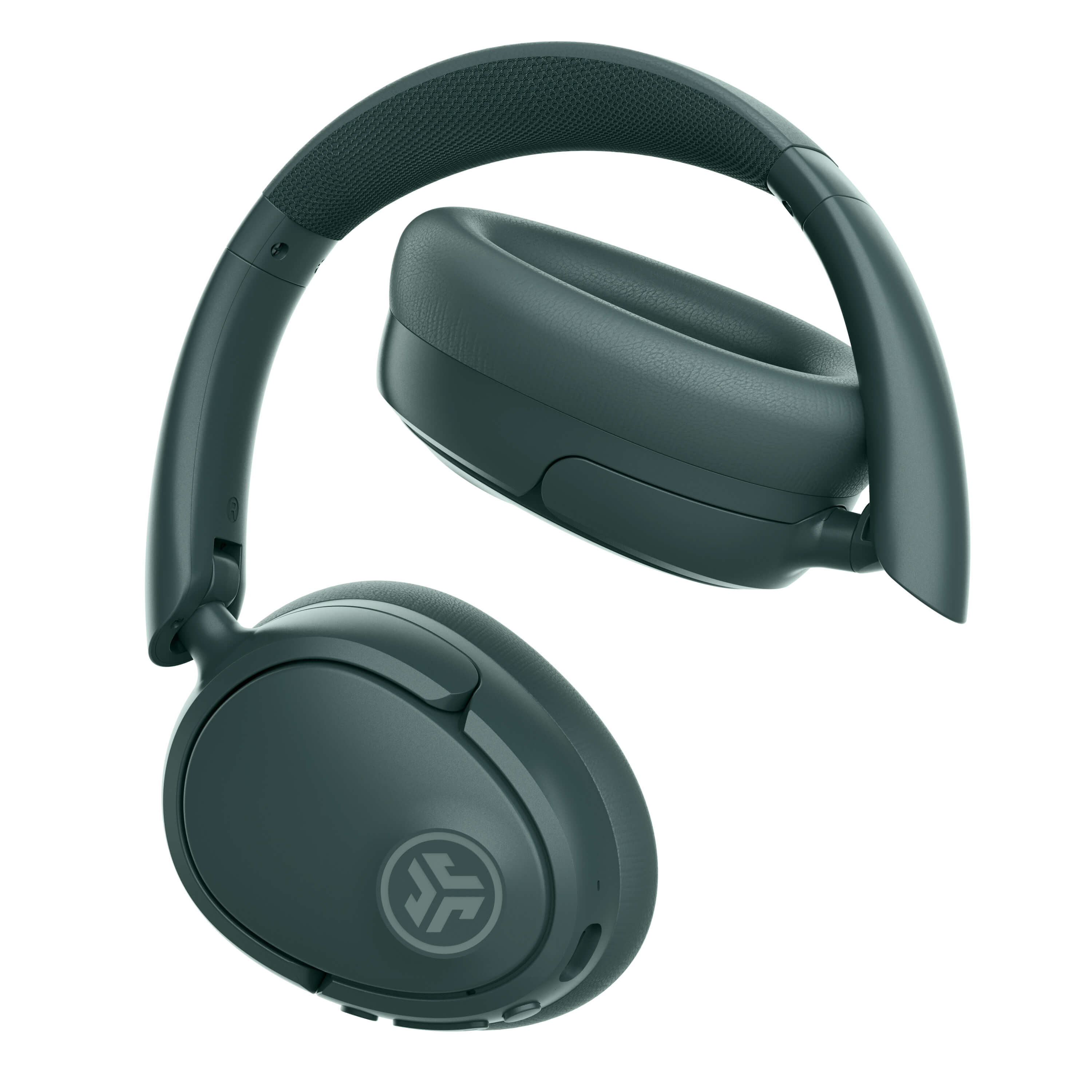 JBuds Lux ANC Wireless Headphones - Active Noise Cancelling, Bluetooth 5.0, 30H Battery Life, Comfortable Over-Ear Design (Sage Green) - Perfect for Travel, Work & Gym