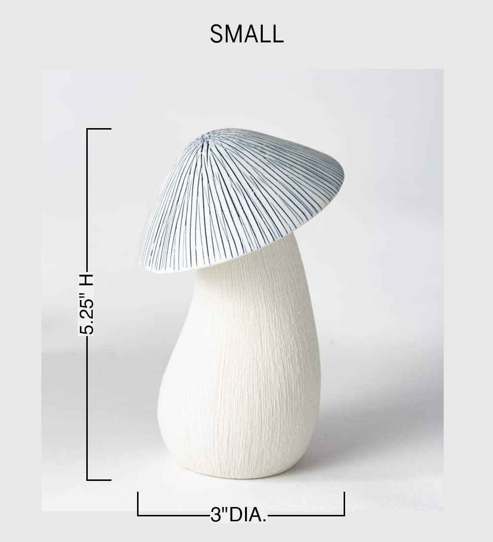 Handcrafted Ceramic Mushroom Diffuser for Essential Oils | Aromatherapy Home Decor | Perfect for Bathroom, Entryway, Kitchen & Office | Small Mushroom-Shaped Oil Warmer | Natural Home Fragrance Solution