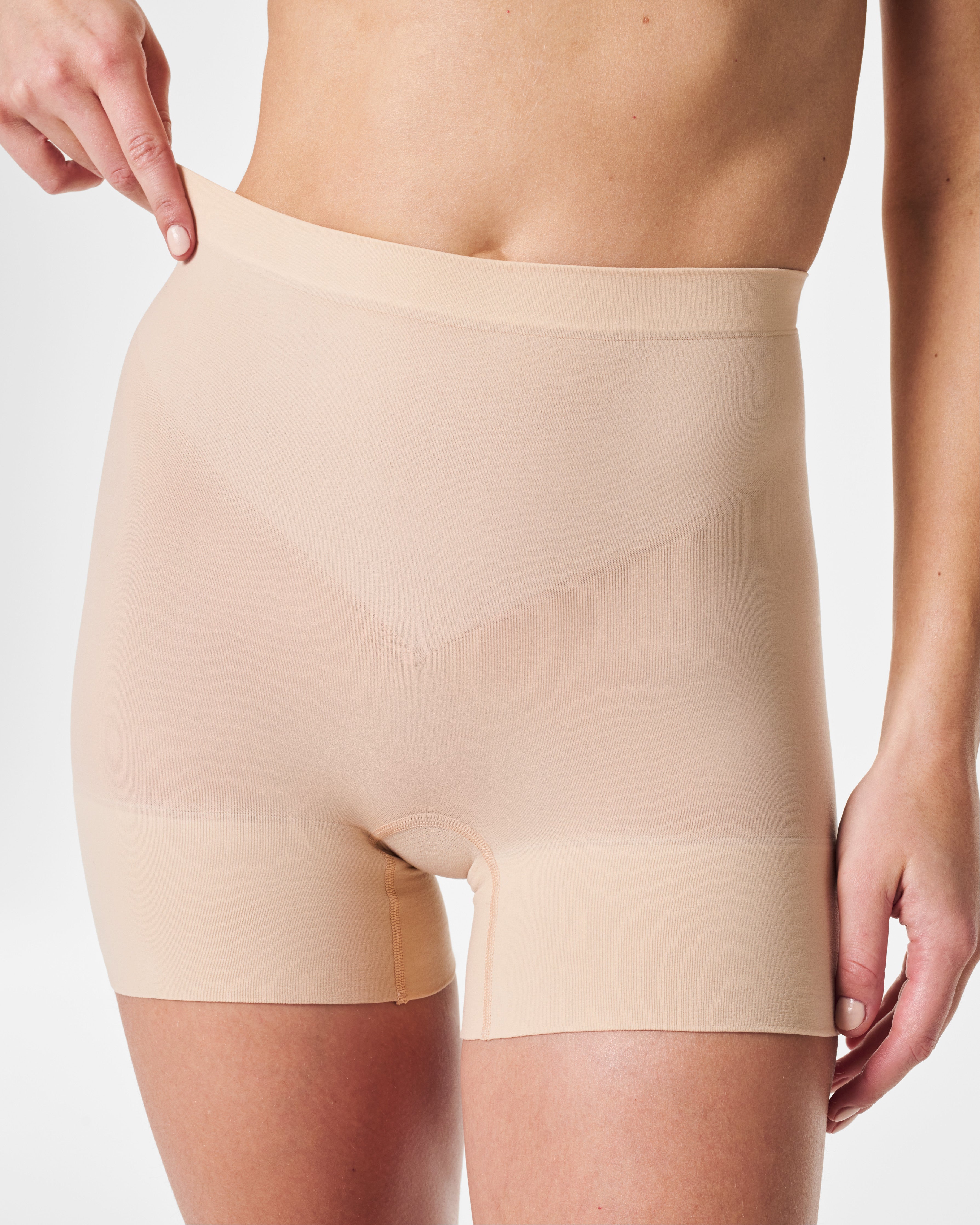 SPANXsculpt™ Seamless Power Shorty - High Waist Shapewear Shorts for Women, Tummy Control & Thigh Slimming | Perfect for Dresses, Skirts & Everyday Wear