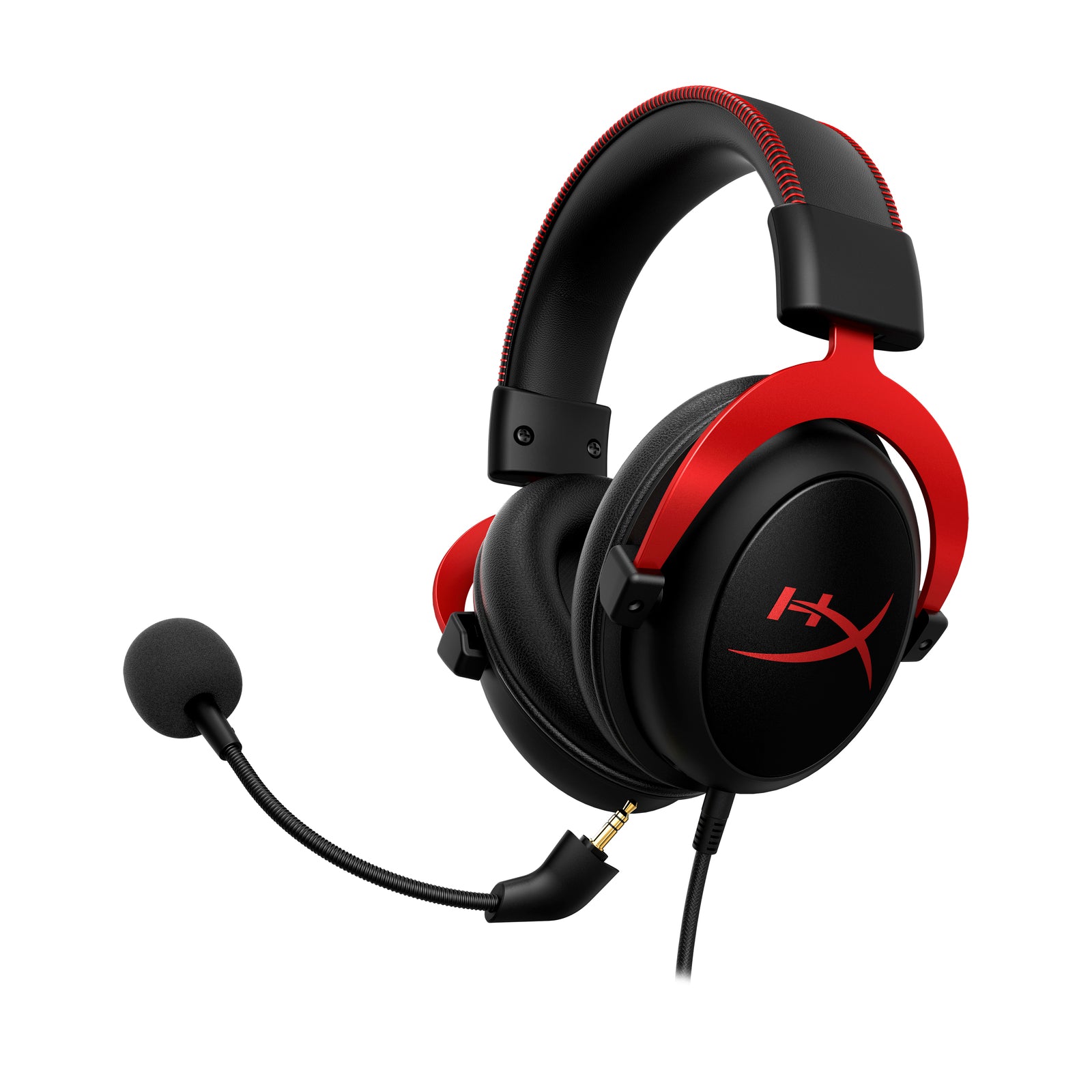 HyperX Cloud II Gaming Headset - 7.1 Surround Sound, Noise Cancelling Mic, Memory Foam - Perfect for PC, PS4, Xbox Gaming & Online Meetings