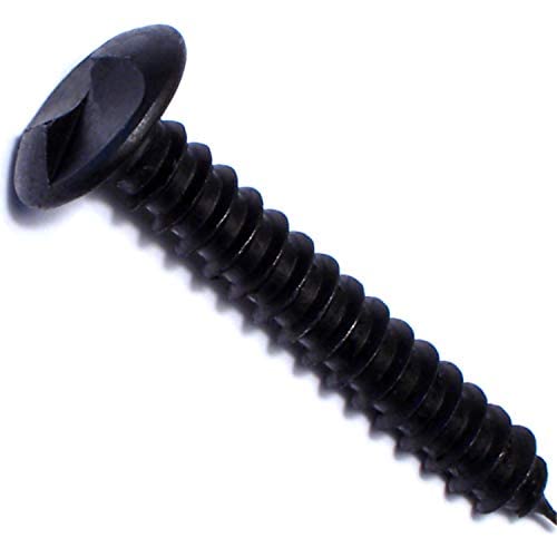 3 Pack One Way Lag Screws 5/16 x 2 Inch - 50 Pieces Black Coated Heavy Duty Wood Screws for Deck Building, Fence Installation and Outdoor Furniture Assembly