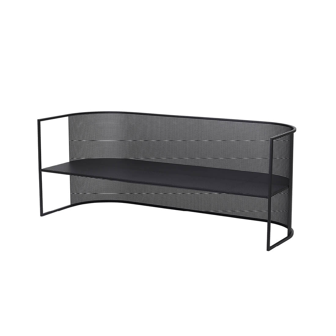 BAUHAUS Modern Lounge Bench - Mid-Century Style Wooden Sofa for Living Room, Bedroom, or Office - Perfect for Relaxing, Reading, and Socializing