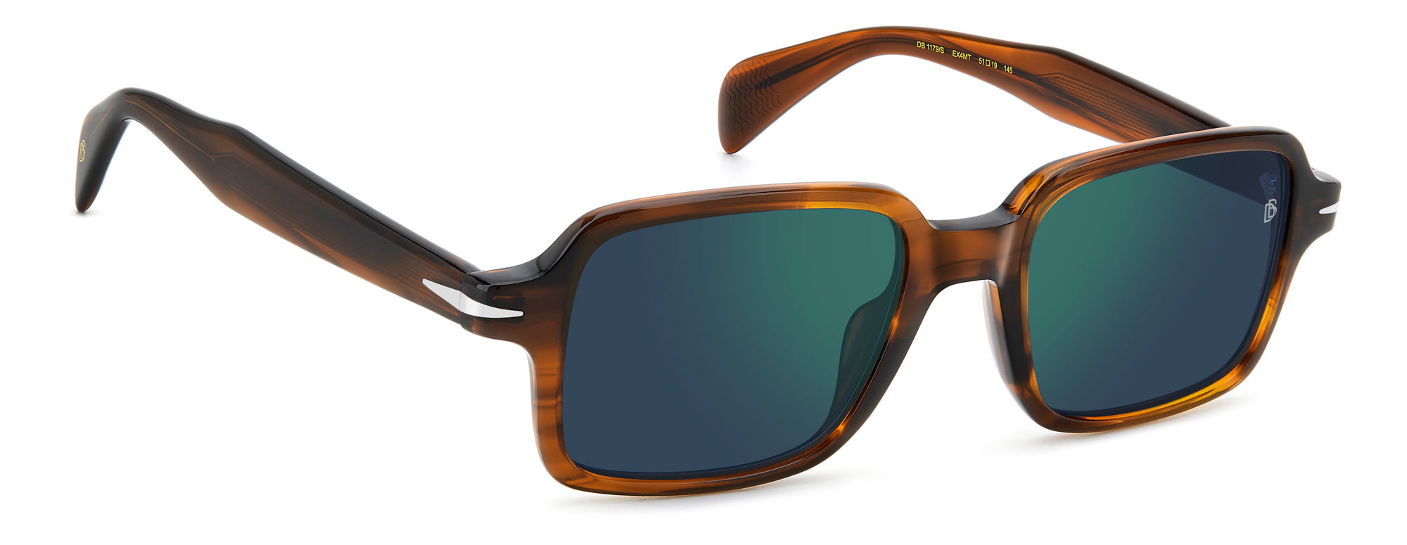 David Beckham DB1179/S Men's Sunglasses - Polarized UV Protection Aviator Style for Outdoor Sports & Driving