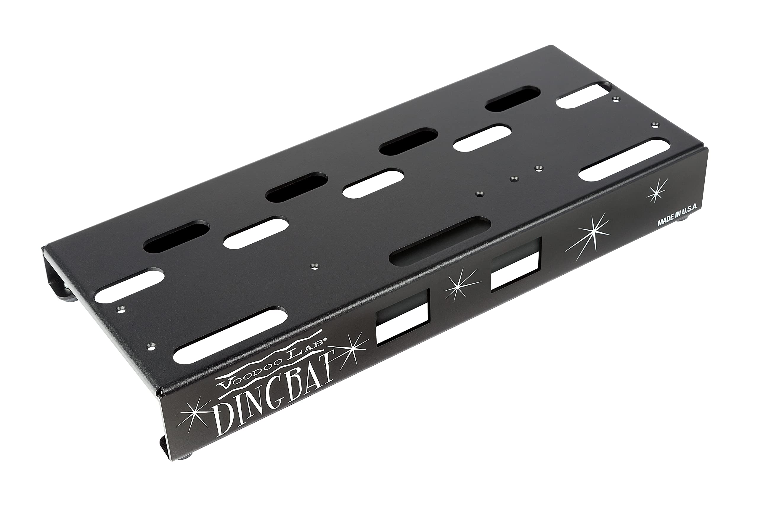 Voodoo Lab Dingbat Small Pedalboard with PPX8 Power Supply - Compact Guitar Effects Pedal Board for Musicians | Perfect for Live Performances & Studio Recording