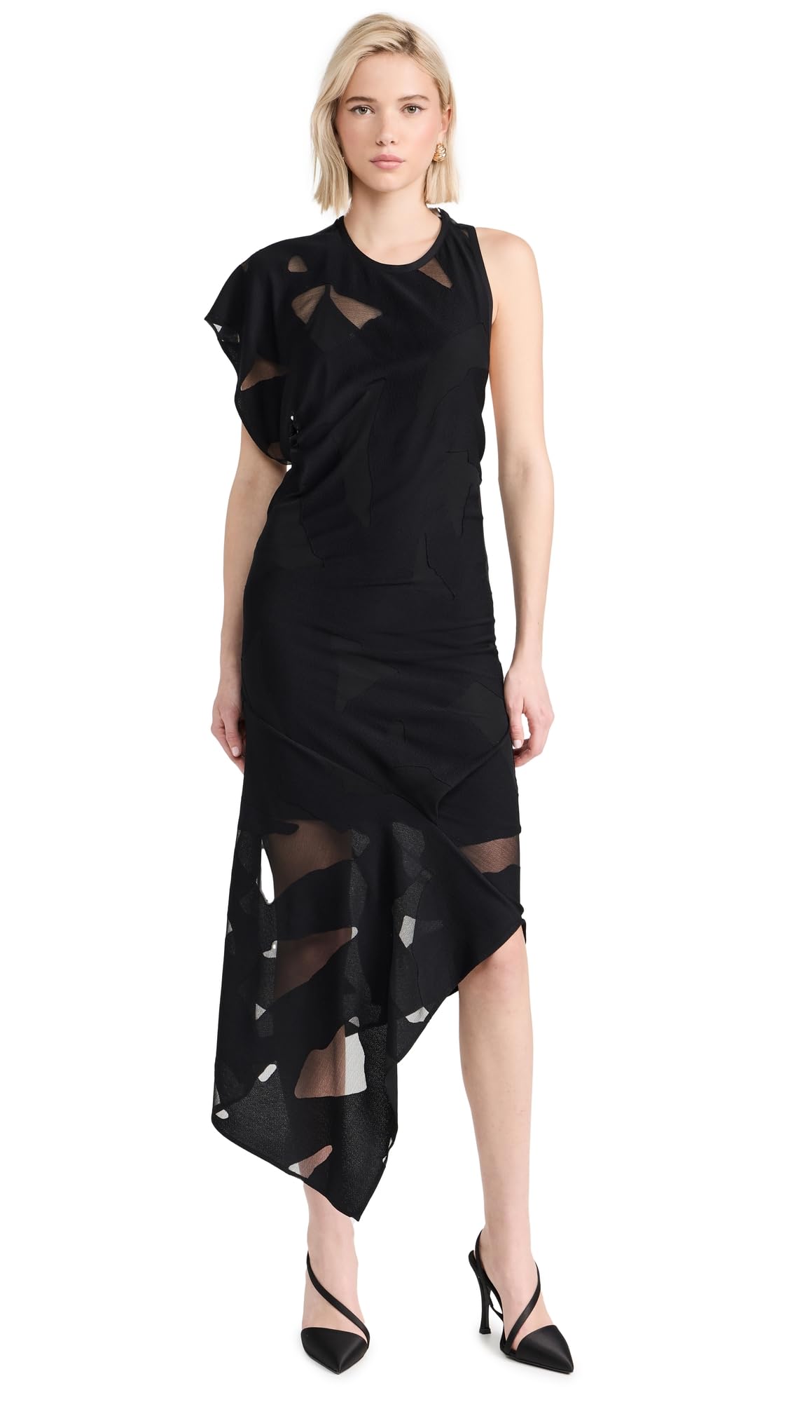 IRO Women's Shanon Dress - Elegant Flowy Midi Dress for Women | Perfect for Parties, Weddings & Date Nights