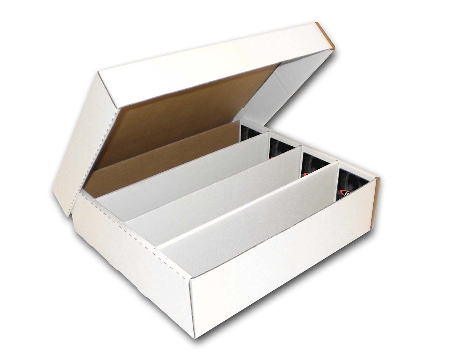 BCW Monster Box - 10ct Trading Card Storage Box Holds 3200+ Cards | Sports, MTG, Pokemon & Yu-Gi-Oh Card Organizer | Perfect for Collectors & Game Shops