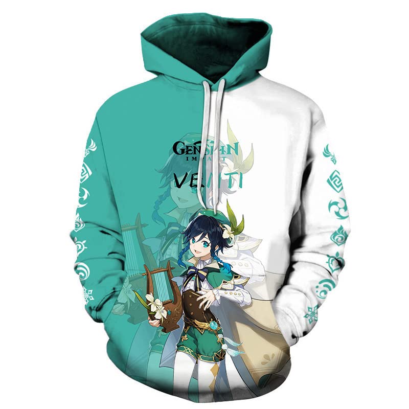 Anime Cosplay Hoodie - Unisex Pullover Sweater with Kangaroo Pockets for Halloween & Manga Fans | Perfect for Conventions, Cosplay Events & Casual Wear