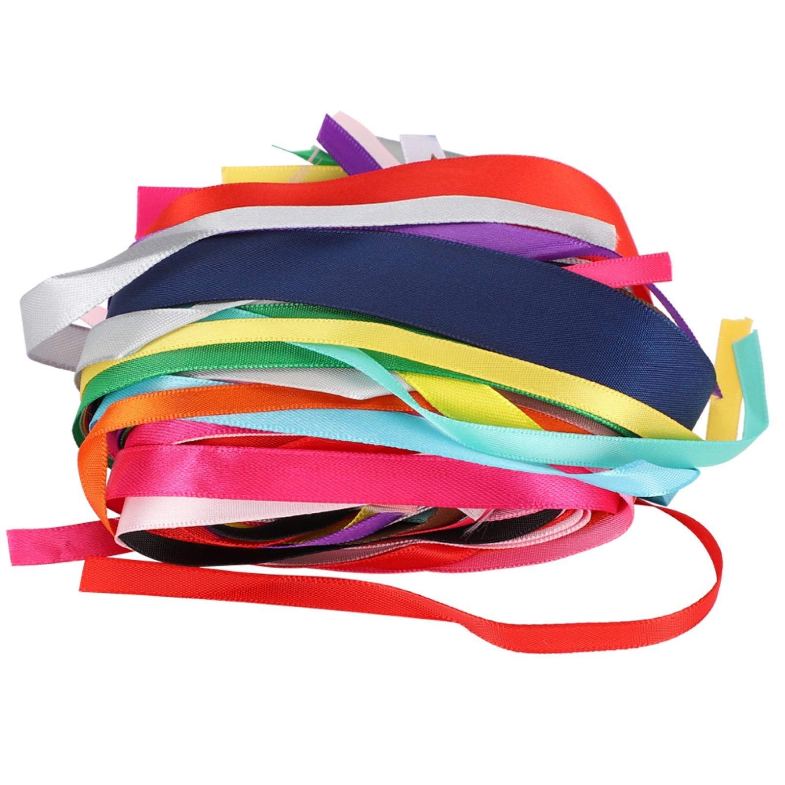 Fdit Color Ribbon - Premium Durable Gift Wrapping Ribbon for DIY Gift Box Packaging, Hair Accessories & Craft Projects | Perfect for Birthday Presents, Wedding Favors & Party Decorations