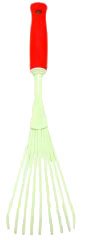 Bond 9709 EZ Grip Hand Fan Rake - Lightweight Garden Rake for Leaves, Grass, and Debris - Perfect for Yard Work, Landscaping, and Outdoor Cleaning