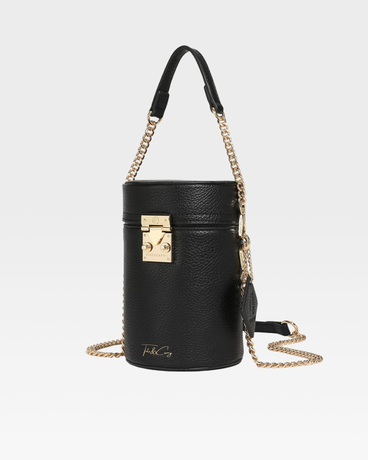 Stylish Black Beauty Barrel Purse for Women - Fashionable Crossbody Bag for Daily Use, Travel & Night Out