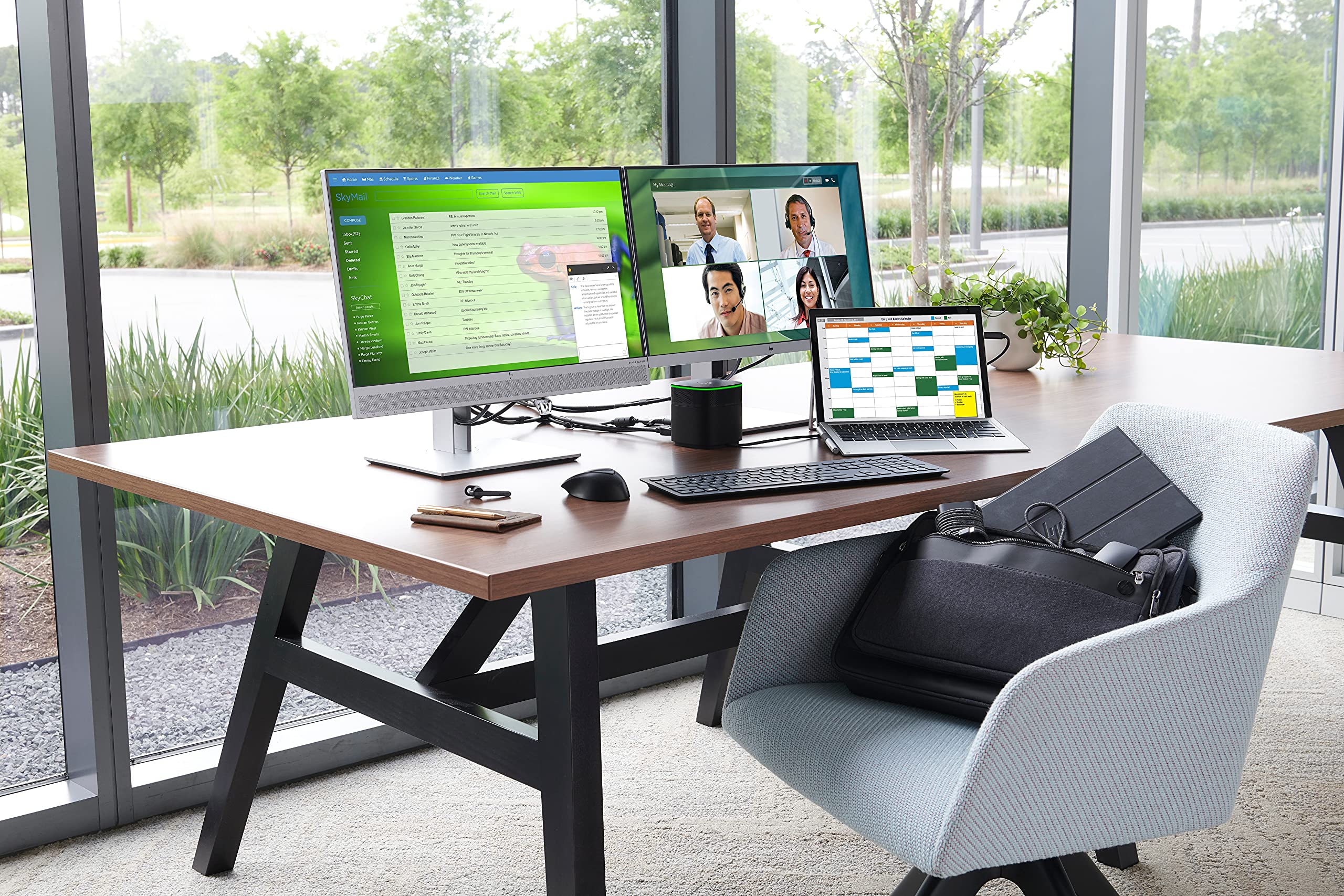 HP USB-C Mini Dock - 4K HDMI, USB 3.0, Ethernet Port - Compact Laptop Docking Station for HP EliteBook & ProBook | Perfect for Home Office & Remote Work Setup
