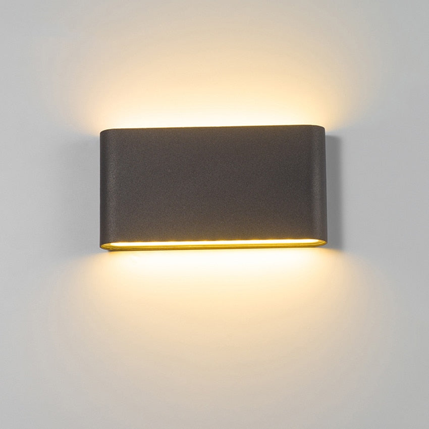 Ultra Thin Rectangular LED Wall Light - Modern Energy Efficient Lighting for Home, Office, and Commercial Spaces - Perfect for Accent, Ambient, and Decorative Lighting