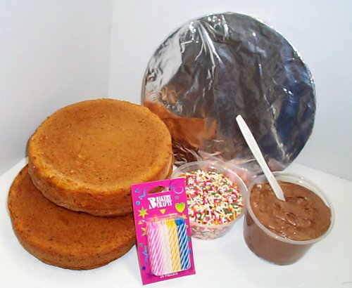 Scott's Cakes DIY Cake Kit - Hazelnut Sponge with Chocolate Frosting | Perfect for Birthday Parties, Anniversary Celebrations & Family Baking Activities