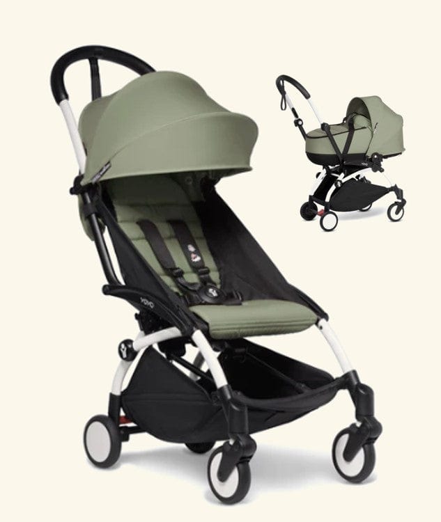 Stokke YOYO2 6+ Complete Baby Stroller with Bassinet - Lightweight Compact Travel Stroller for Toddlers & Newborns - Perfect for Air Travel, City Walks and Everyday Use