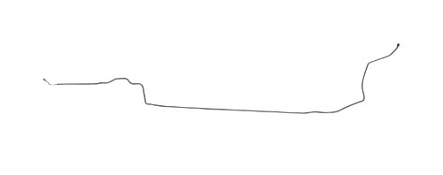 The Right Stuff FIN7801 Power Disc Front to Rear Brake Line Kit - 1 Piece High Performance Brake Hose for Classic Cars & Muscle Cars - Perfect for Upgrading Braking Systems in Restorations & Hot Rods