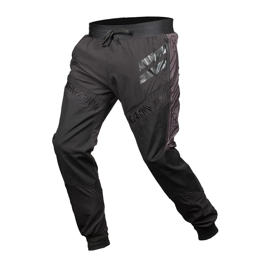 HK Army TRK Air Paintball Joggers - Breathable & Durable Tactical Pants for Paintball Players - Blackout - Medium - Perfect for Outdoor Sports & Airsoft Games
