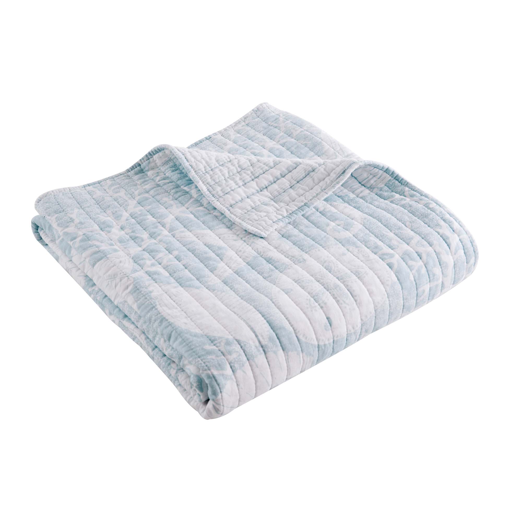 Stillwater Quilted Throw Blanket - Soft & Cozy Lightweight Bedspread for Couch, Sofa, Bed - Perfect for Living Room, Bedroom & Outdoor Use