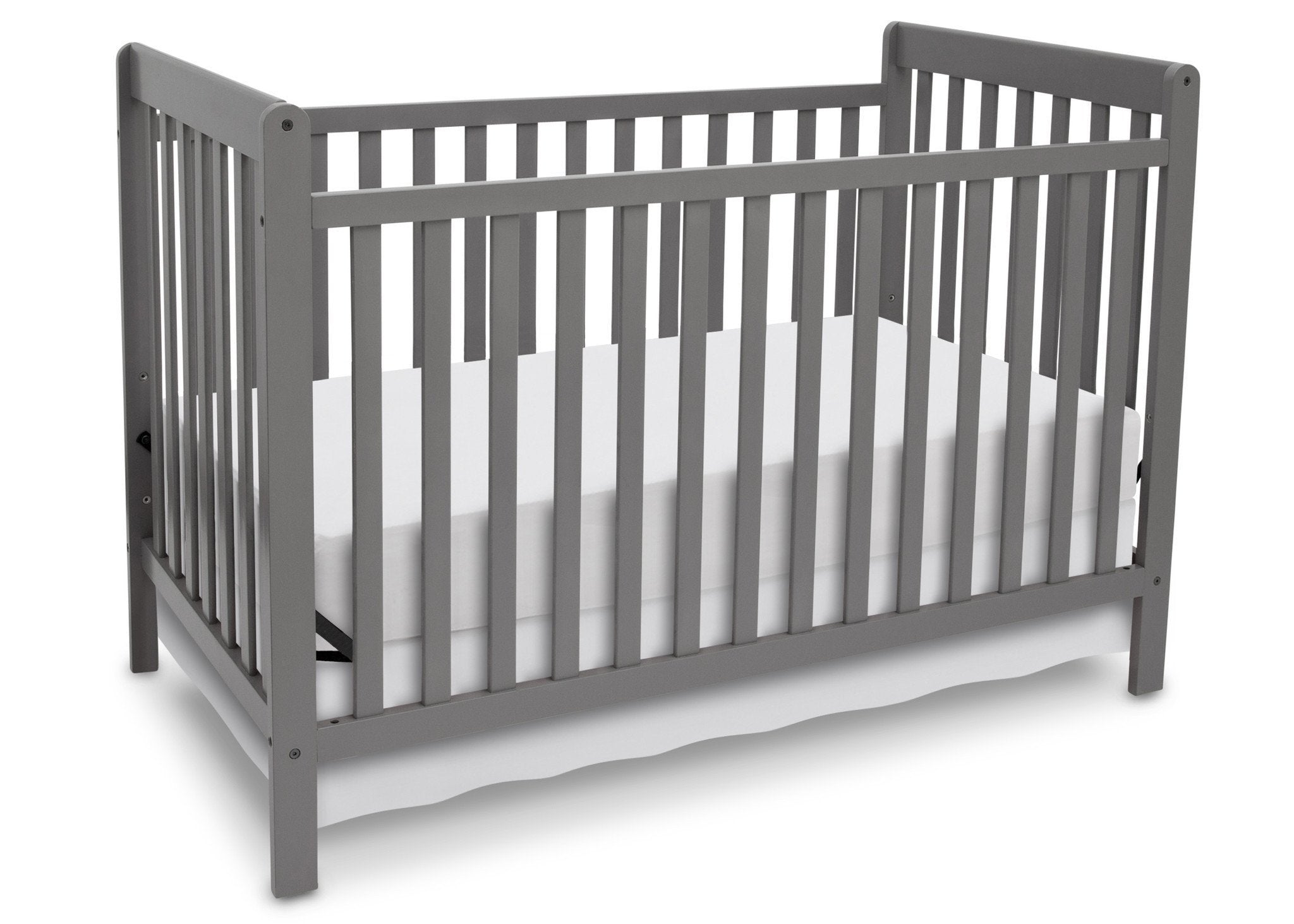 3-in-1 Convertible Baby Crib with Adjustable Height - Toddler Bed & Daybed - Perfect for Nursery, Bedroom & Small Spaces