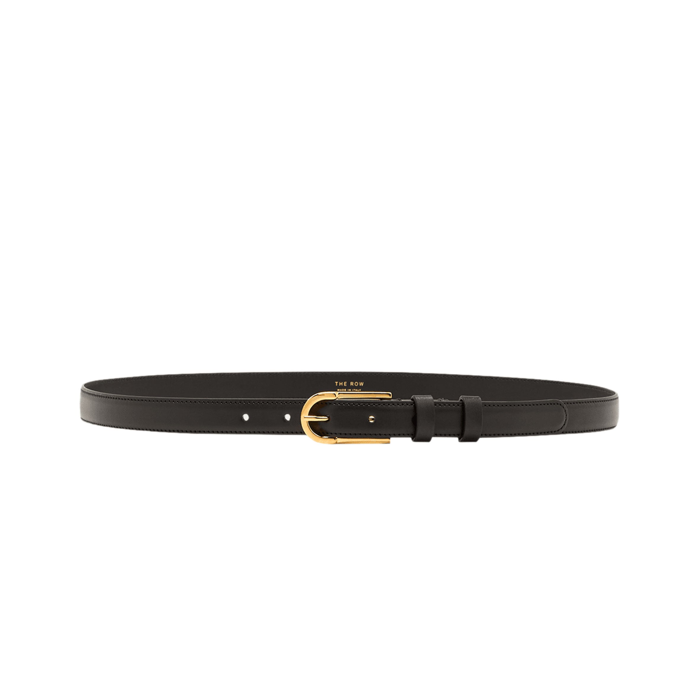 Freya Adjustable Waist Belt for Women - Stylish Black Leather Belt with Gold Buckle - Perfect for Dresses, Jeans & Office Wear