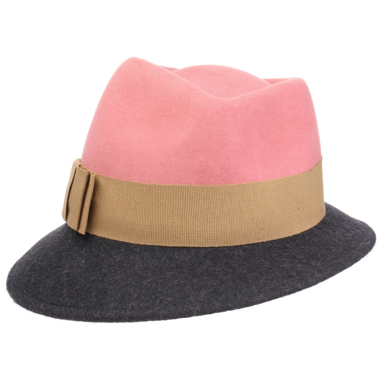 Lierys Asym Twotone Wool Felt Hat - Stylish Winter Fashion Accessory for Women | Perfect for Outdoor Events, Travel & Cold Weather